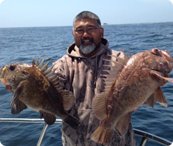 Fishing on the Sea Wolf